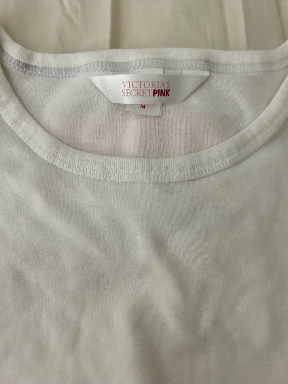 Victoria Secret Pink Striped Lounge Set with White Tee - Picture 5 of 11